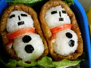 雪だるま稲荷♪お弁当にどうぞ☆の写真