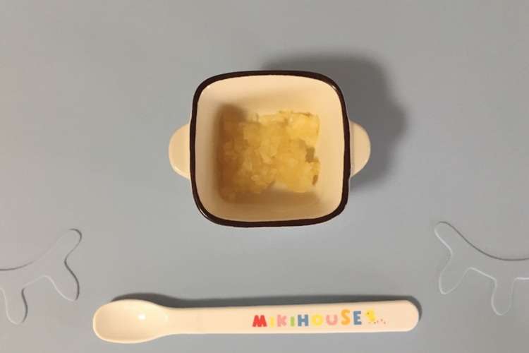 離乳食中期 簡単 もぐもぐ期のりんご レシピ 作り方 By S Mama クックパッド 簡単おいしいみんなのレシピが366万品
