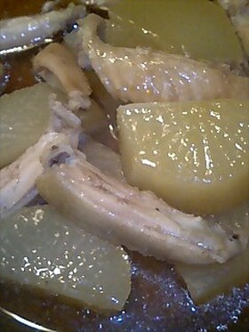 大根と手羽の煮物