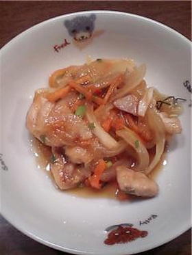 鳥のさっぱり中華和え