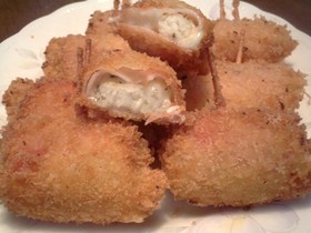 冷凍ポテトDEハムチーズ巻きフライ✿
