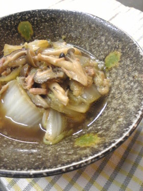✿白菜ときのこのしみじみ煮✿