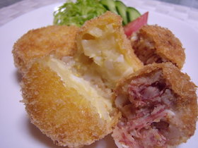 チーズコロッケ♥コンビーフコロッケ