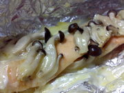 チーズのっけ★鮭のホイル焼の写真