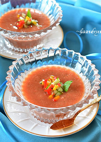  ガスパチョ♪-トマトで作る冷製スープ-