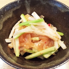 中華くらげのセロリ和え