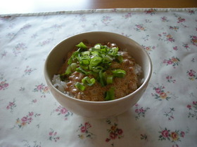 一人ご飯♪ キムチ☆マヨ☆納豆ごはん