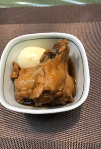 鶏手羽元の照り煮(覚書)