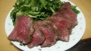 味付け簡単 レンジでローストビーフの写真