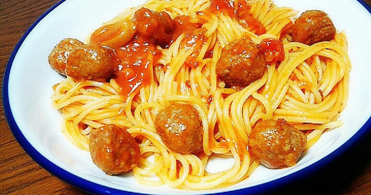 七面鳥のミートボールパスタのレシピ