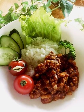 カレールーで作る簡単キーマカレー