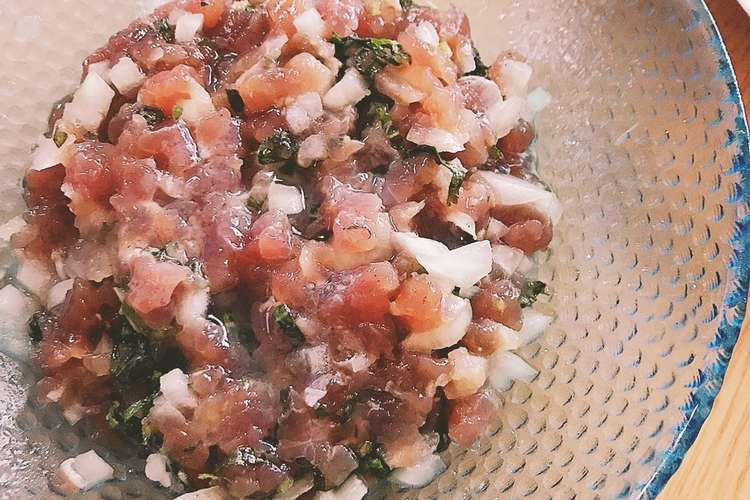 夏に かつおのタルタル レシピ 作り方 By やすんまま クックパッド 簡単おいしいみんなのレシピが356万品