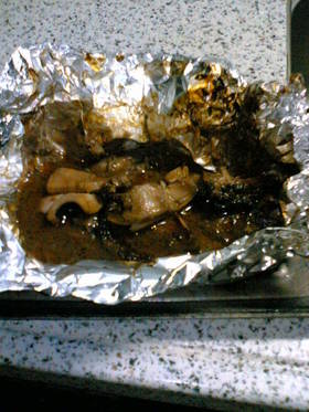 いかわたホイルバター焼き
