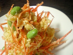 にんじんとさつまいものサワーサラダ