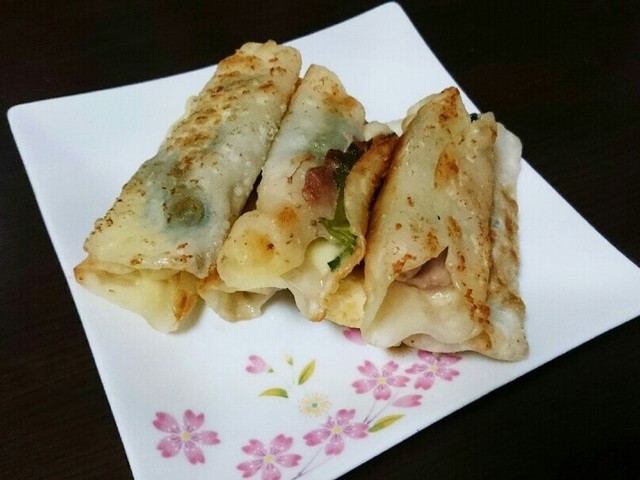 余った餃子の皮で 豚紫蘇チーズ巻き レシピ 作り方 By リボンベリー クックパッド 簡単おいしいみんなのレシピが350万品