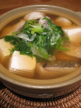 ~たら豆腐(たらどうふ)~