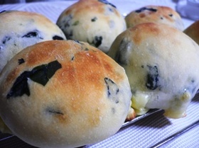 わかめチーズぱん