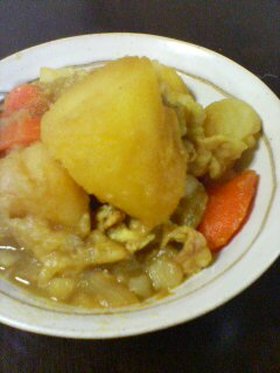 カレー味の肉じゃが☆
