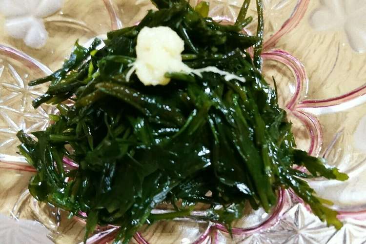 栄養満点 アカモクのポン酢和え レシピ 作り方 By ﾋﾟﾛﾐ クックパッド 簡単おいしいみんなのレシピが361万品