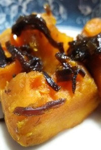お弁当に☆レンジde塩昆布＆かぼちゃ煮