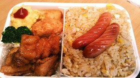 ☆油淋鶏&チャーハンの中華弁当☆