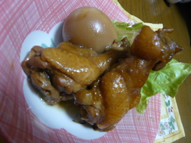 柔らか!鶏手羽の黒酢煮
