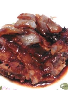 鶏モモ肉の照り焼き!味噌甘酢ソース