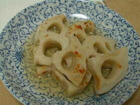 ★レンコンの塩&豆板醤煮☆