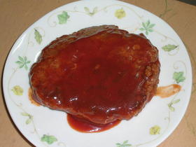 これだけ?ふんわりハンバーグ