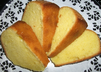 パウンドケーキの写真