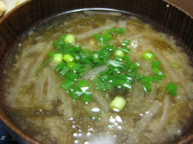 磯の香りのみそ汁