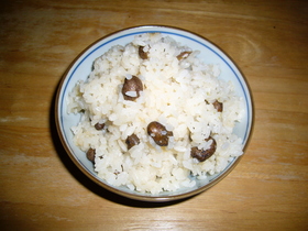 我が家流☆むかごご飯