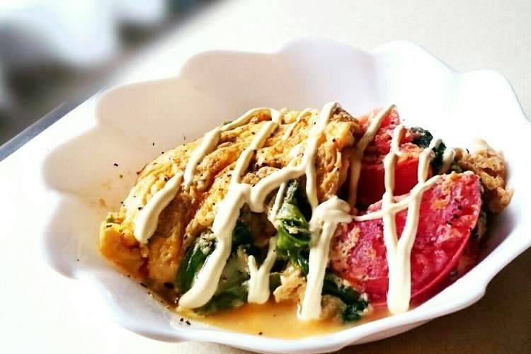 サニーレタスのチーズ入り卵とじ 簡単 レシピ 作り方 By Emis クックパッド 簡単おいしいみんなのレシピが356万品