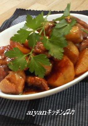 こってり好きさんにお薦め☆じゃが鶏肉煮