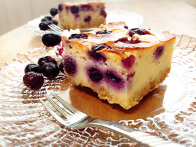 ◆ブルーベリーヨーグルトチーズケーキ◆