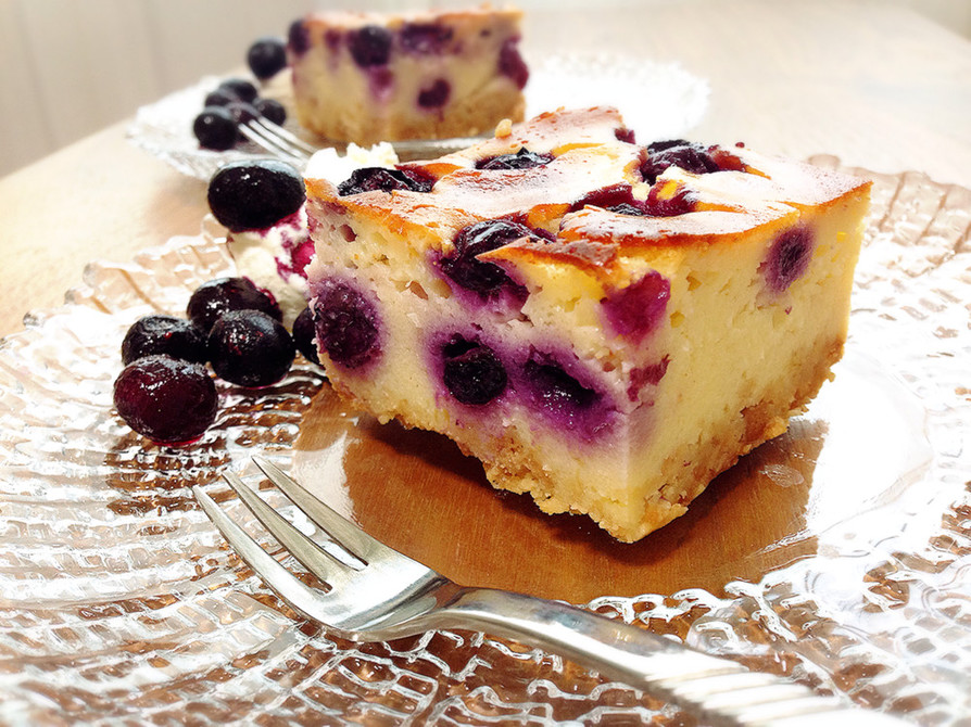 ◆ブルーベリーヨーグルトチーズケーキ◆の画像