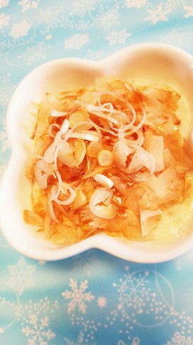 *ふわふわ酢納豆にたっぷりカツオ節*