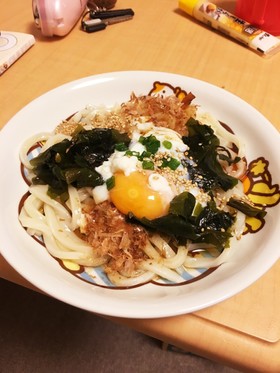 簡単ぶっかけうどん