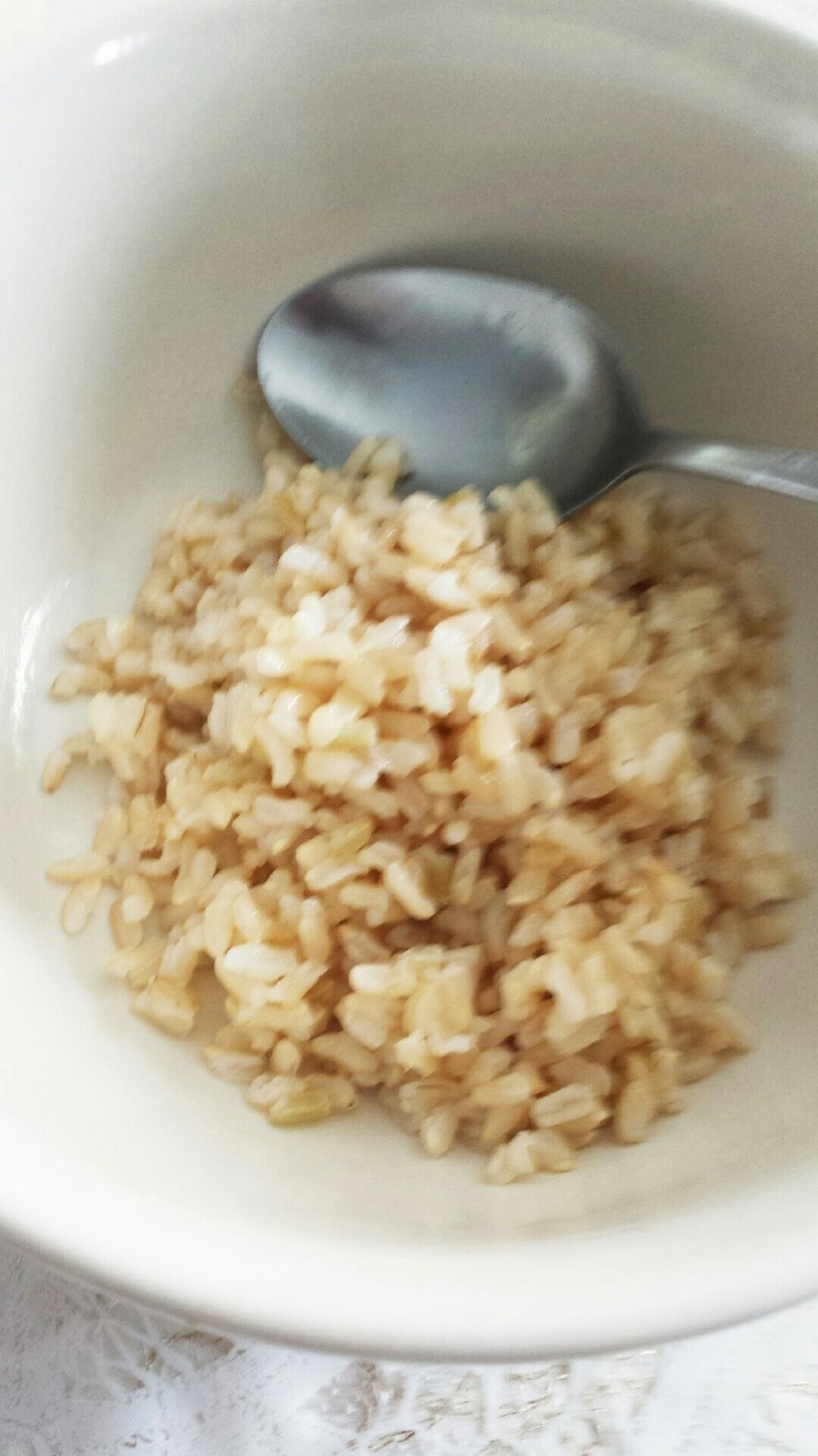 ココナツ玄米ご飯の画像