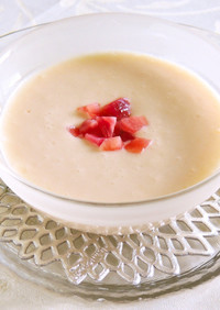桃の冷製スープ（介護食）
