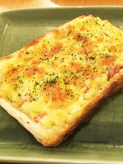 パイシートで簡単ベーコンポテトピザ☆の写真