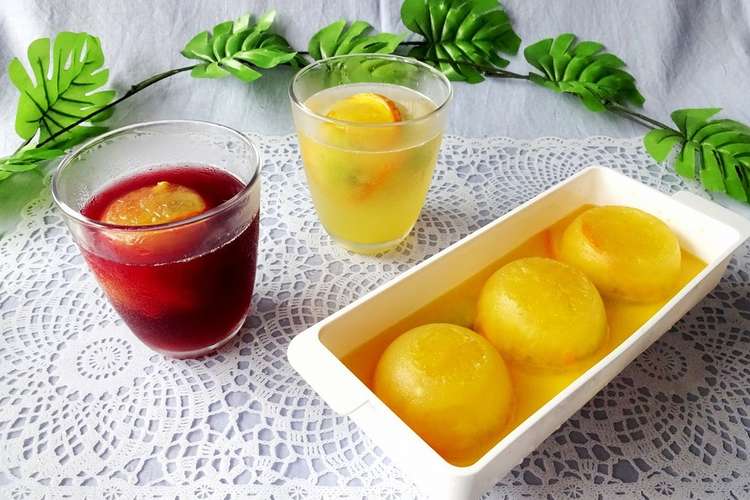 オレンジ氷でサングリア デカまる氷 レシピ 作り方 By Kokubo クックパッド 簡単おいしいみんなのレシピが351万品