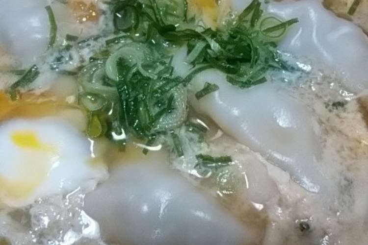 水餃子のたまごとじ レシピ 作り方 By 七瀬奈菜 クックパッド
