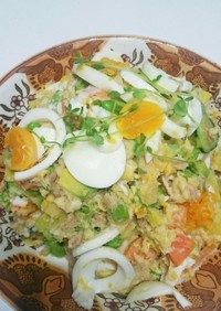  アボカドポテ卵サラダ(´ω｀)