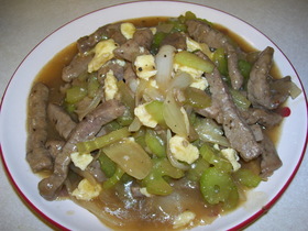 ☆中華☆牛肉セロリ炒め