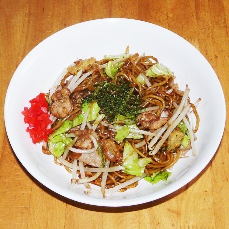 パキッと感最高のソース焼きそば