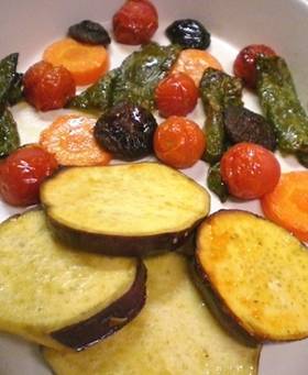 野菜のオーブン焼き
