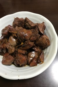 簡単常備菜♪鶏レバー甘辛煮