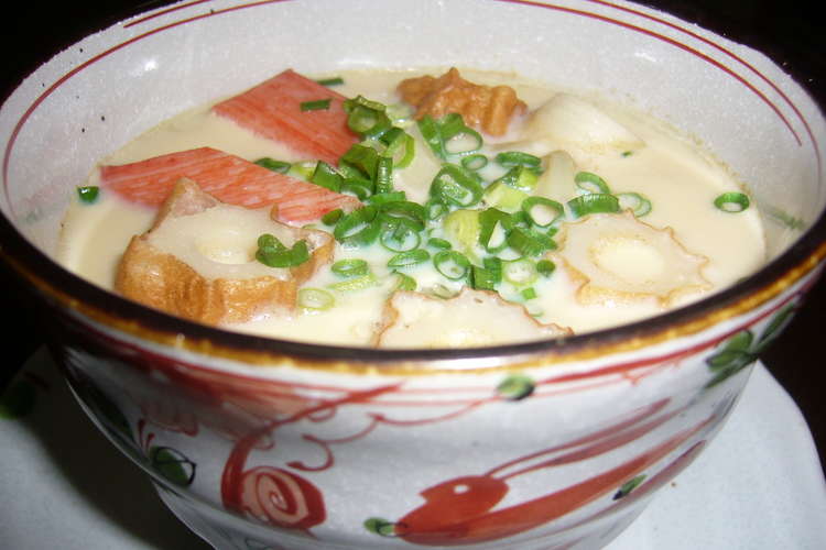 うどん入り茶碗蒸し 蒸し器いらず レシピ 作り方 By かぜひかる クックパッド 簡単おいしいみんなのレシピが353万品