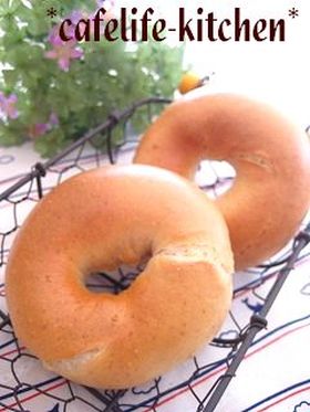 大豆たっぷり☆お豆腐ベーグル